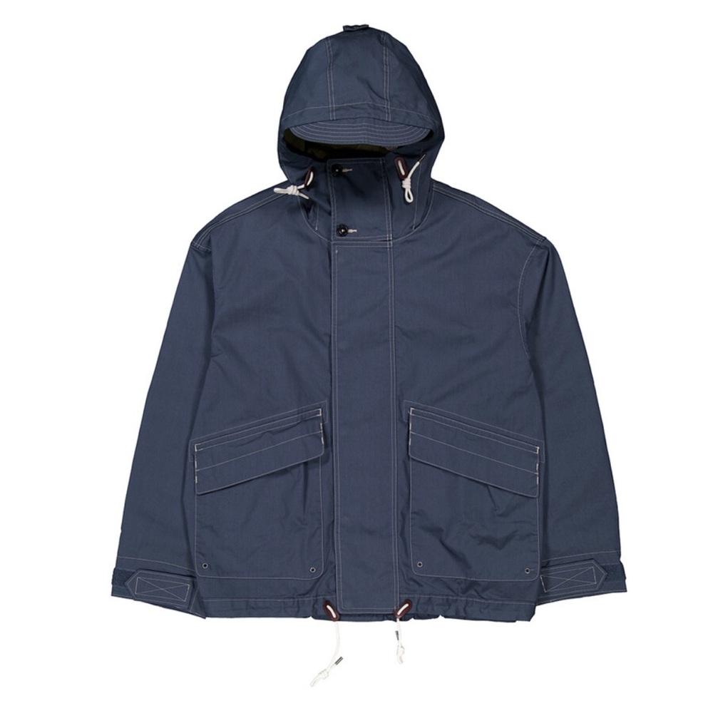 Polo Ralph Lauren Contrast-Stitch Twill Hooded Zip-up Jacket